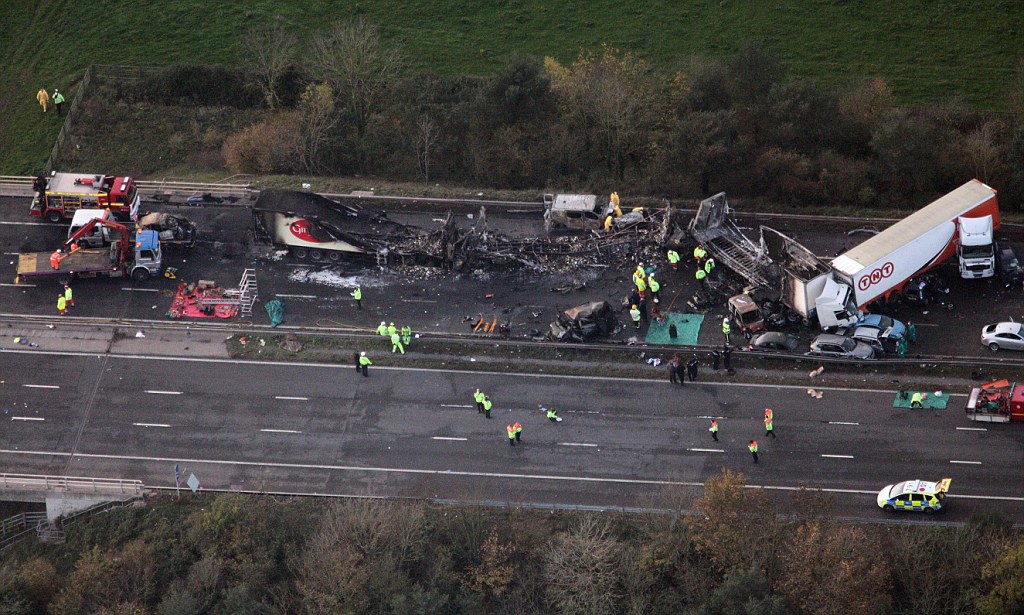 M56 Motorway Incident: Car Over Turns, Paramedic Response M56 Motorway Incident: Car Over Turns, Paramedic Response