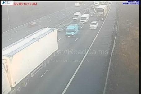 M6 Southbound Crash Causes 60-Minute Delays For Drivers M6 Southbound Crash Causes 60-Minute Delays For Drivers