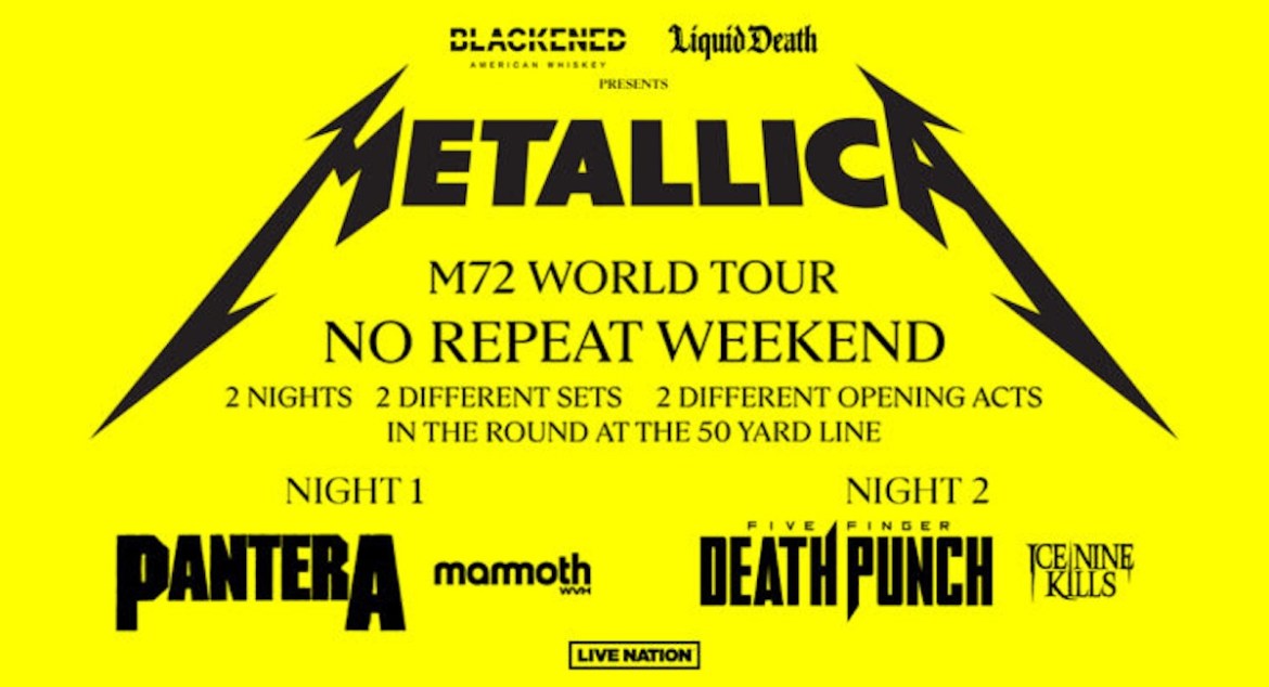 M72 Tour 2026: Metallica Announces UK And European Leg M72 Tour 2026: Metallica Announces UK And European Leg