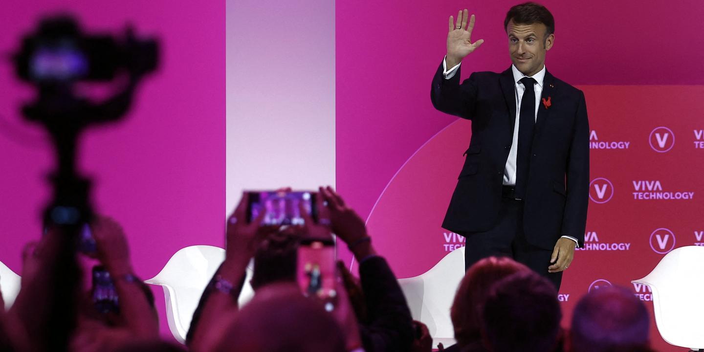 Macron Défend Un Patriotisme Économique Européen Face Au Défi De L'Intelligence Artificielle Macron Défend Un Patriotisme Économique Européen Face Au Défi De L'Intelligence Artificielle