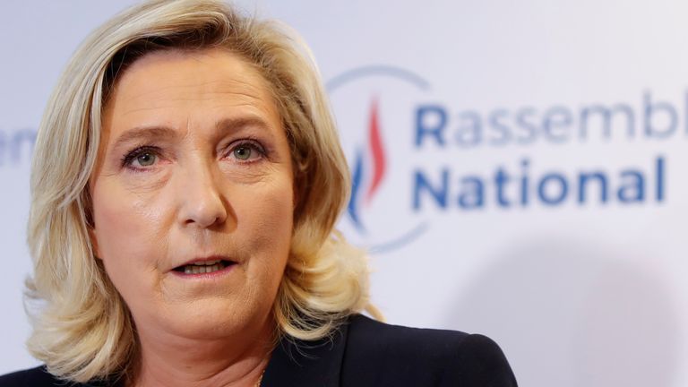 Marine Le Pen: Paris Rally Speech On Conviction Verdict Marine Le Pen: Paris Rally Speech On Conviction Verdict