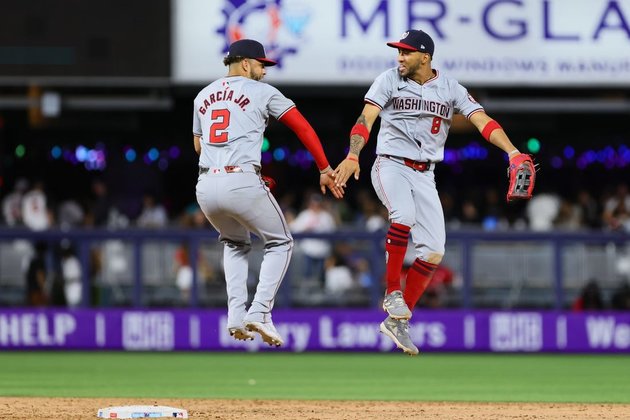 Marlins' Stowers Delivers Game-Winning Grand Slam In 9-6 Victory Over Athletics Marlins' Stowers Delivers Game-Winning Grand Slam In 9-6 Victory Over Athletics
