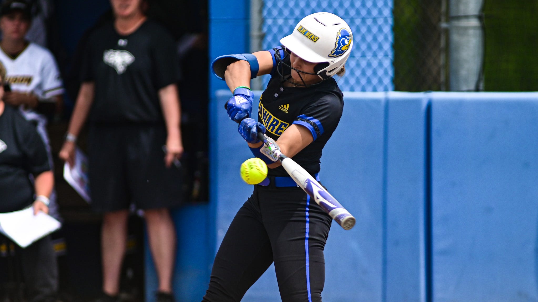 Maryland Softball Defeats Delaware 11-1 Behind Aubrey Wurst's Strong Game Maryland Softball Defeats Delaware 11-1 Behind Aubrey Wurst's Strong Game