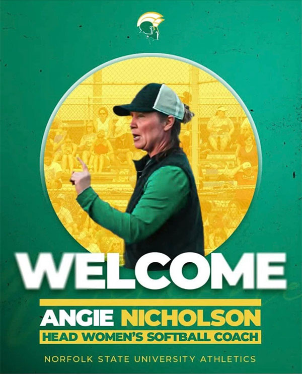 MEAC Softball Coach Of The Year: Norfolk State's Angie Nicholson MEAC Softball Coach Of The Year: Norfolk State's Angie Nicholson