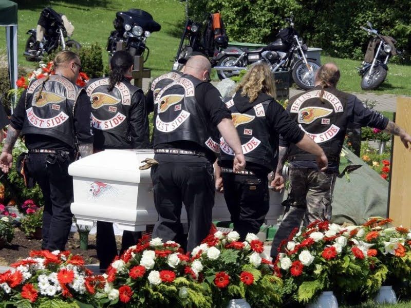 Memorial Service For Hells Angels Member Craig McIlquham Held Sunday Memorial Service For Hells Angels Member Craig McIlquham Held Sunday