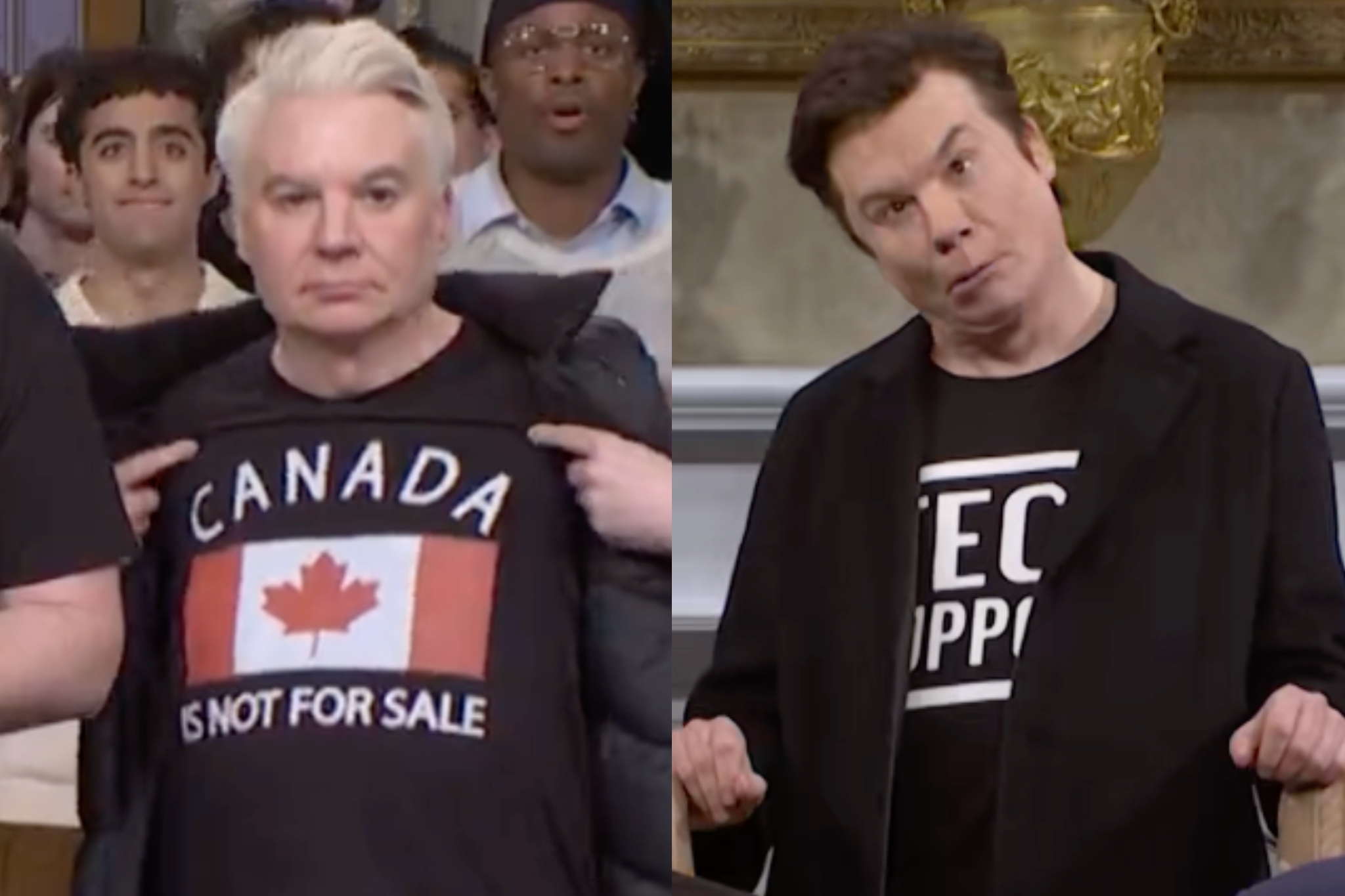 Mike Myers' Canada Is Not For Sale Shirt: SNL Appearance And Its Meaning Mike Myers' Canada Is Not For Sale Shirt: SNL Appearance And Its Meaning