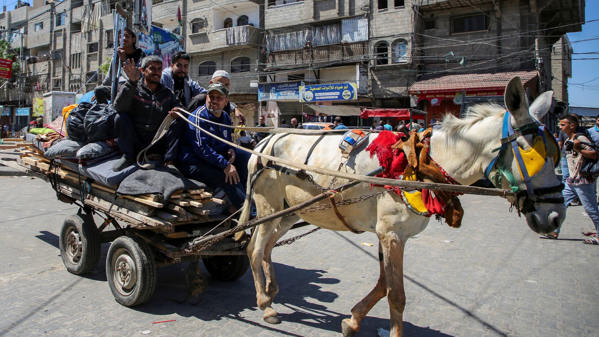 Months-Long Blockade Ends: Israel Permits Food Shipments To Gaza Months-Long Blockade Ends: Israel Permits Food Shipments To Gaza