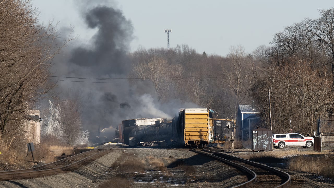 Months-Long Lingering Of Toxic Chemicals From Ohio Train Derailment Months-Long Lingering Of Toxic Chemicals From Ohio Train Derailment
