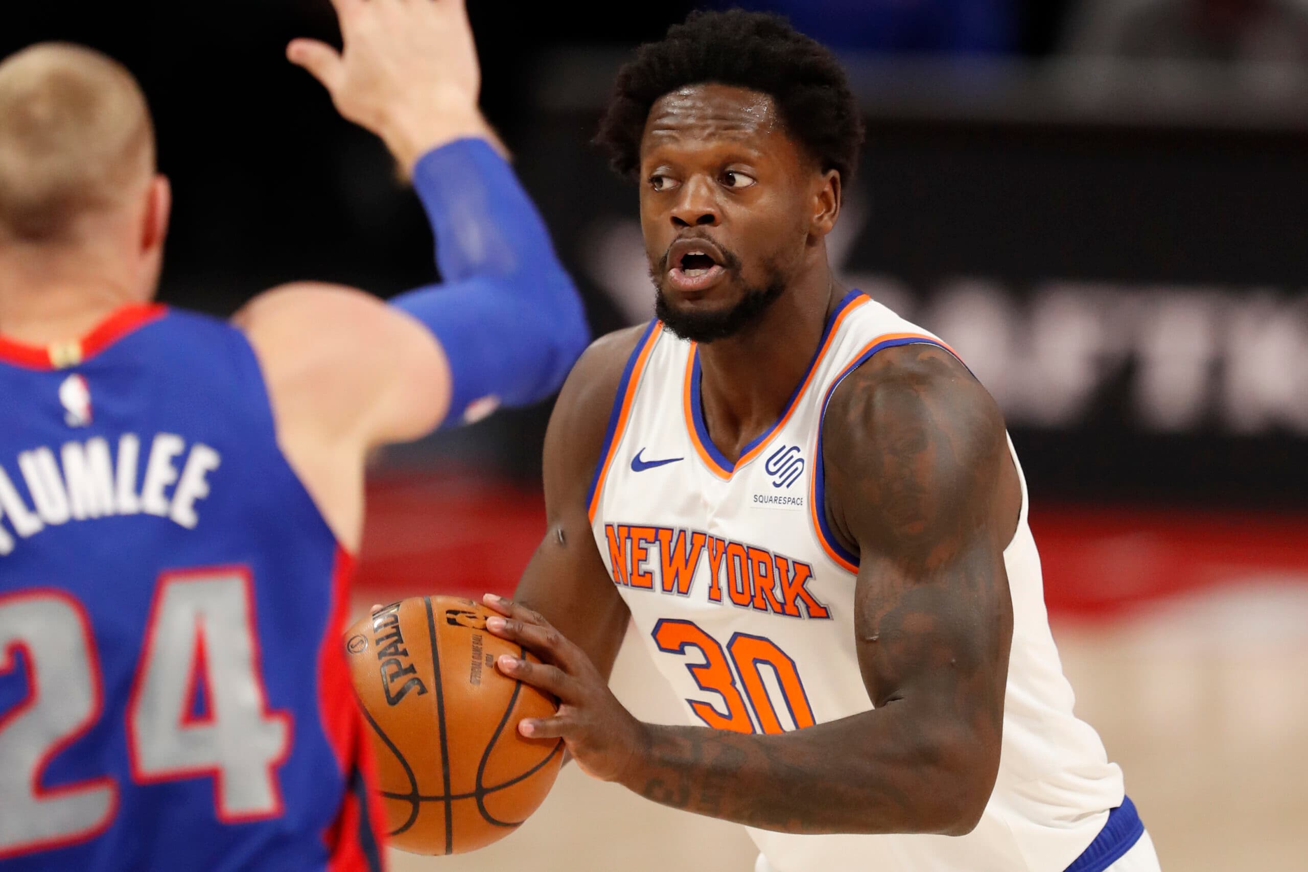 NBA Officials Acknowledge Crucial Missed Call In Knicks-Pistons Game NBA Officials Acknowledge Crucial Missed Call In Knicks-Pistons Game
