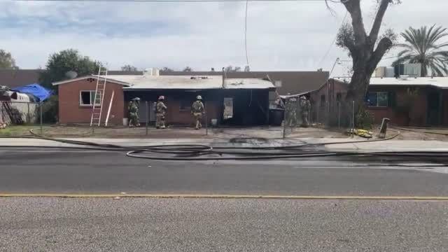 Near-Tragedy Averted: Tucson Firefighters And A Collapsing Roof Near-Tragedy Averted: Tucson Firefighters And A Collapsing Roof