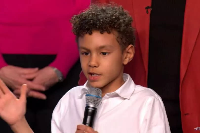 Nervous Child Leaves Britain's Got Talent Stage During Live Show Nervous Child Leaves Britain's Got Talent Stage During Live Show