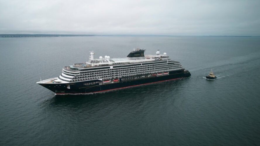 New Cruise Ship Mein Schiff Relax Embarks On Maiden Voyage