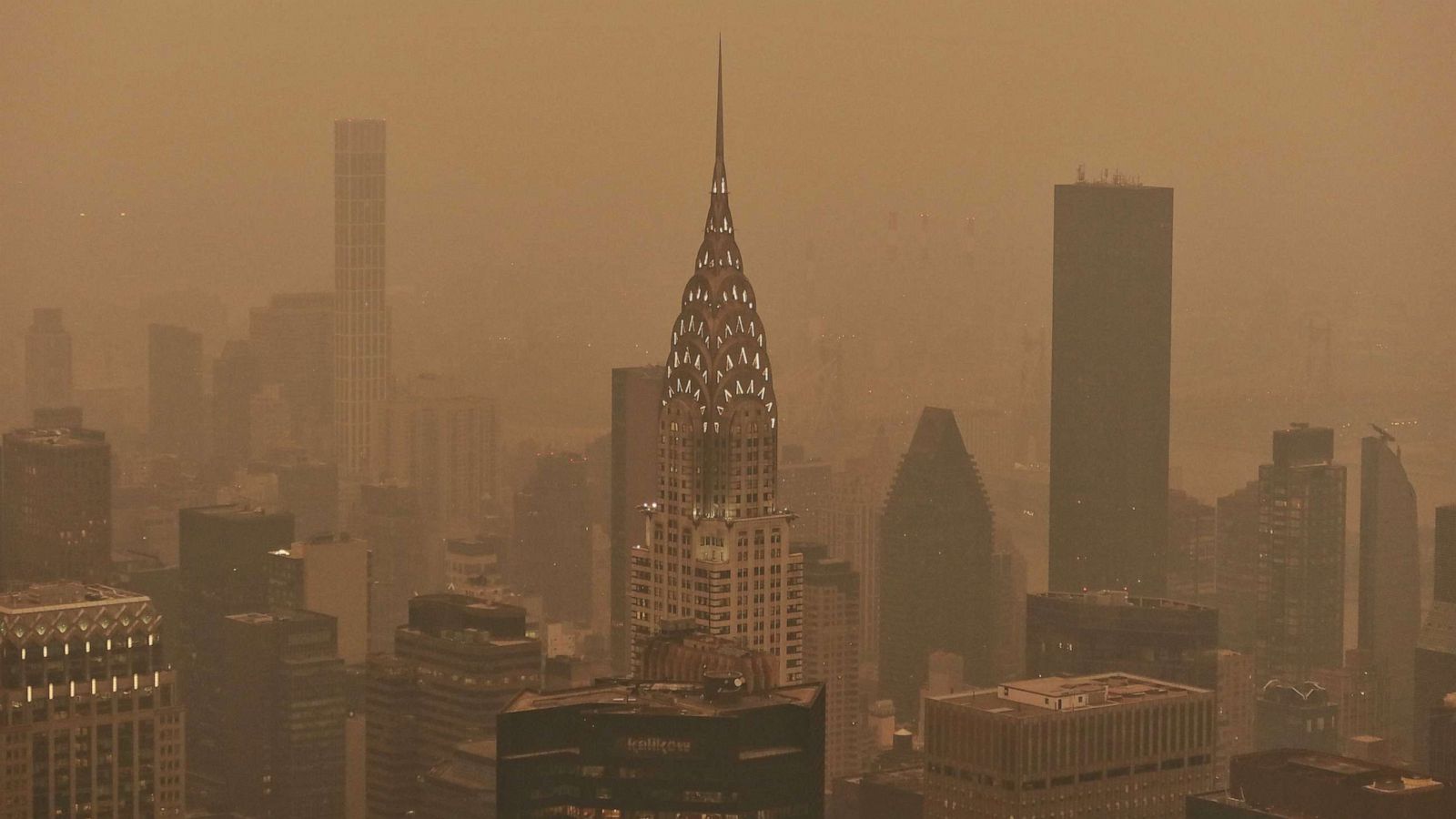 New York City's 3°C Temperature Drop Linked To Canadian Wildfire Smoke New York City's 3°C Temperature Drop Linked To Canadian Wildfire Smoke