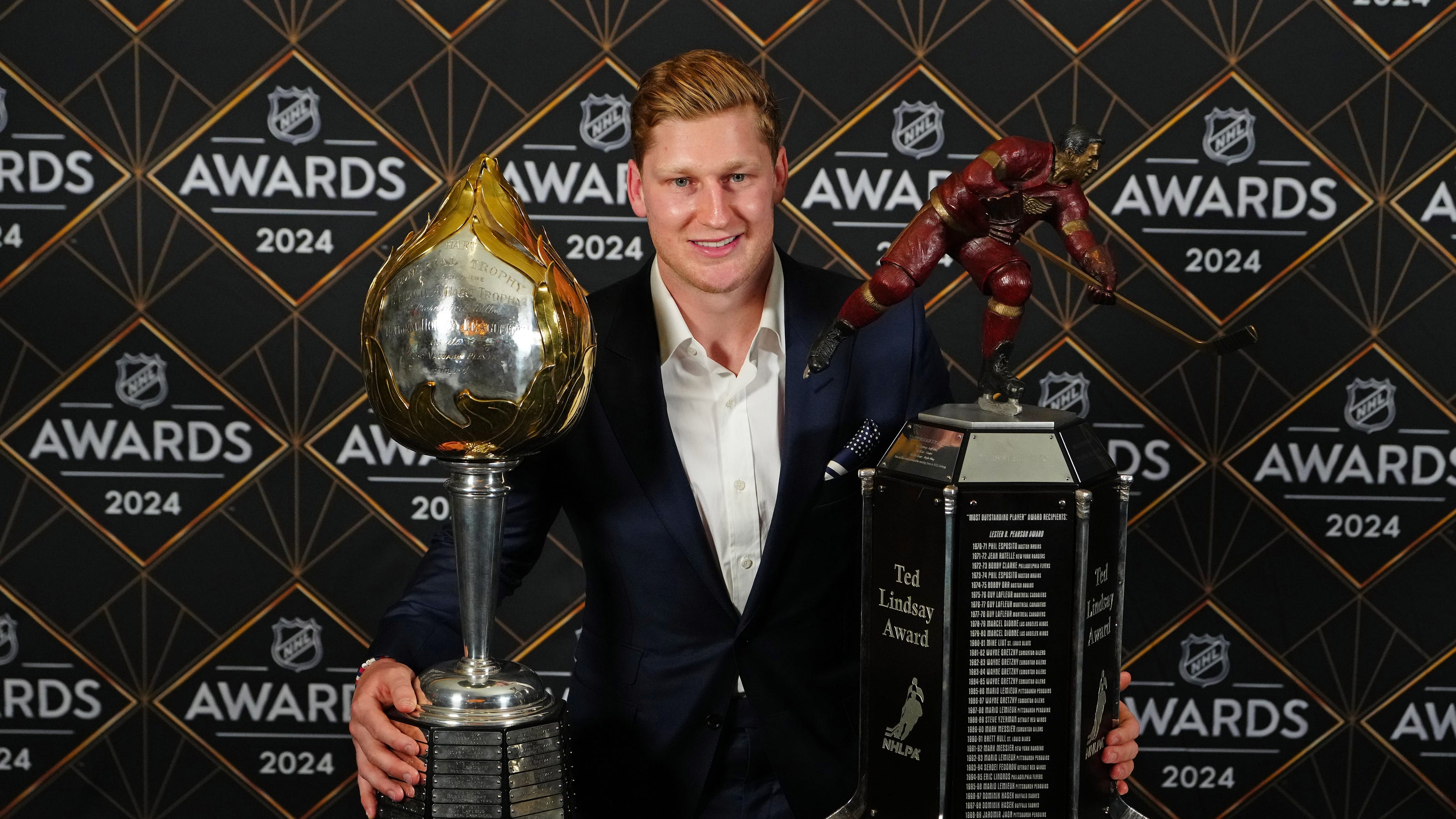 NHL Hart Trophy 2024: Draisaitl, Kucherov, And Hellebuyck Compete For The Award NHL Hart Trophy 2024: Draisaitl, Kucherov, And Hellebuyck Compete For The Award