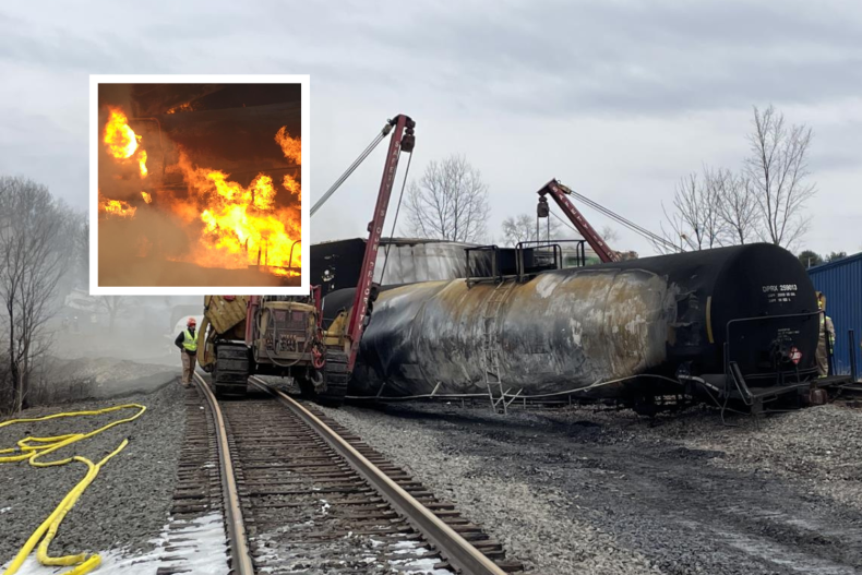 Ohio Derailment:  Investigation Into Persistent Toxic Chemicals In Buildings