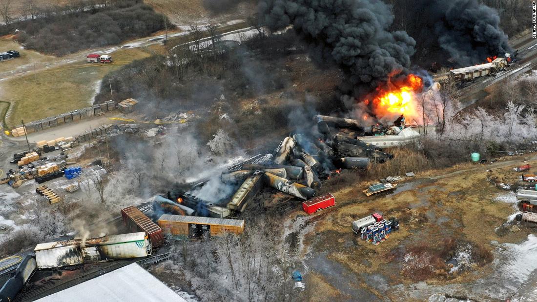 Ohio Train Derailment Aftermath: Persistent Toxic Chemicals In Buildings Ohio Train Derailment Aftermath: Persistent Toxic Chemicals In Buildings