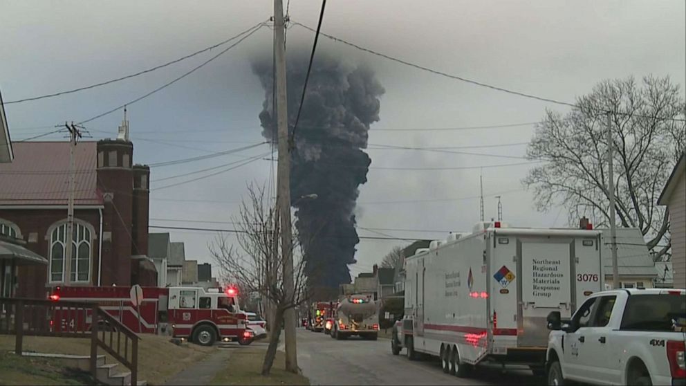 Ohio Train Derailment Aftermath: Prolonged Presence Of Toxic Chemicals In Buildings Ohio Train Derailment Aftermath: Prolonged Presence Of Toxic Chemicals In Buildings