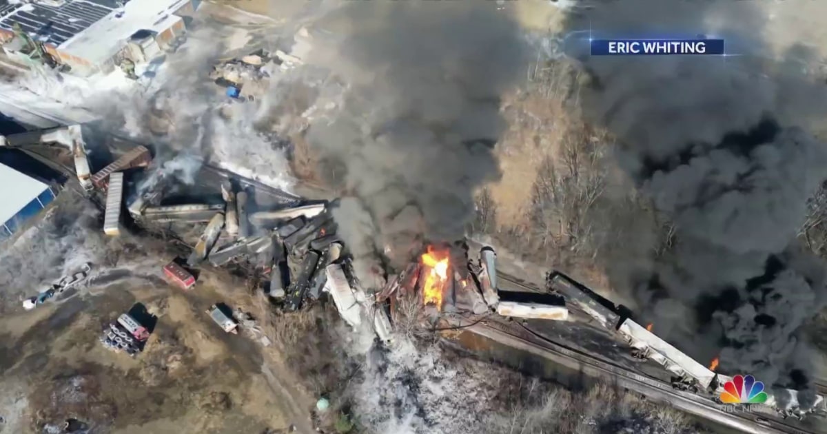 Ohio Train Derailment: Toxic Chemical Residue In Buildings After Months Ohio Train Derailment: Toxic Chemical Residue In Buildings After Months