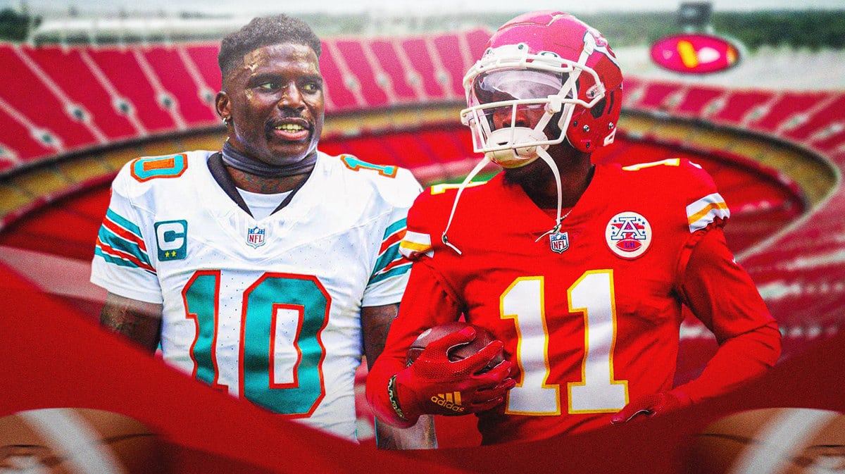 Olympic Champion Michael Johnson Debunks Tyreek Hill Vs. Noah Lyles Race Hype Olympic Champion Michael Johnson Debunks Tyreek Hill Vs. Noah Lyles Race Hype