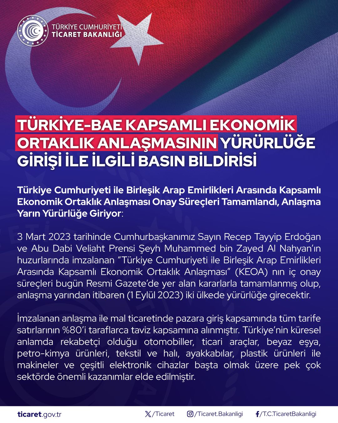 Orta Afrika Cumhuriyeti'nin BAE Ile Yeni Ticaret Anlaşmasının Ekonomik Etkileri Orta Afrika Cumhuriyeti'nin BAE Ile Yeni Ticaret Anlaşmasının Ekonomik Etkileri