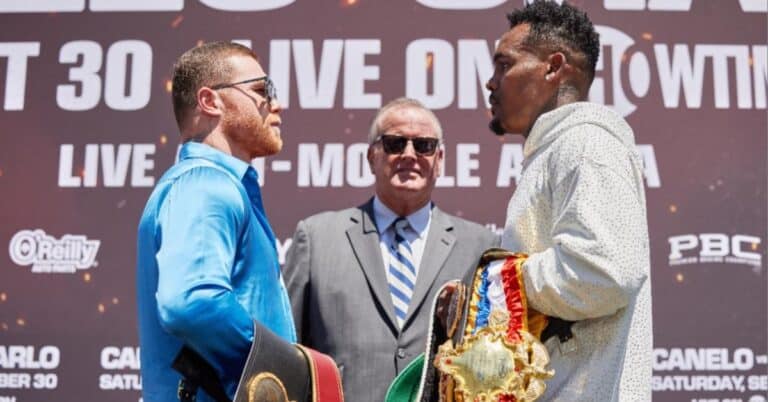 Ortiz Jr. Sees Canelo Alvarez Winning Due To Crawford's Size Disadvantage Ortiz Jr. Sees Canelo Alvarez Winning Due To Crawford's Size Disadvantage