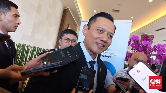 Penjelasan Menko AHY Soal Pembangunan Giant Sea Wall