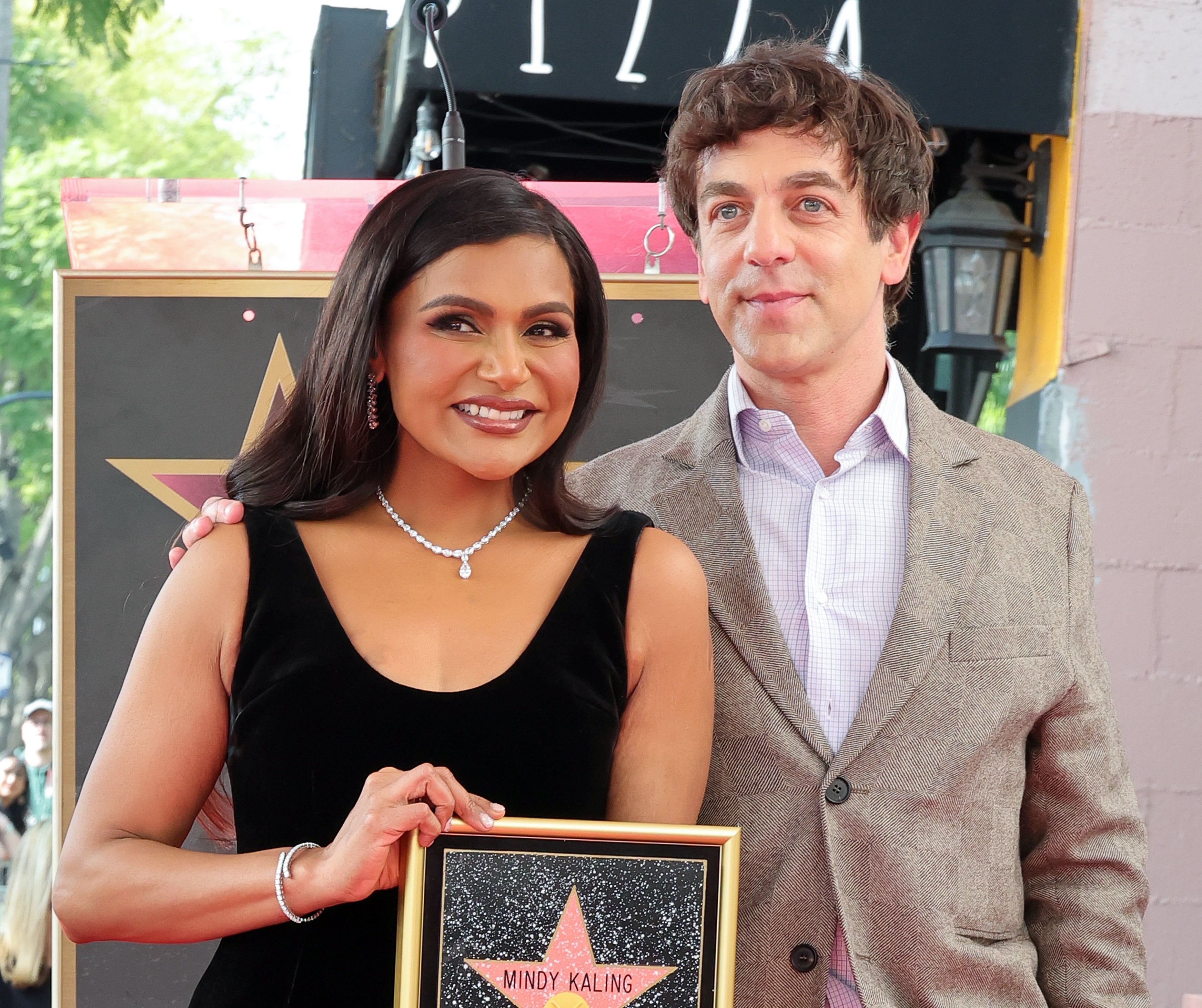 Peplum Returns: Mindy Kaling's Walk Of Fame Style Statement Peplum Returns: Mindy Kaling's Walk Of Fame Style Statement