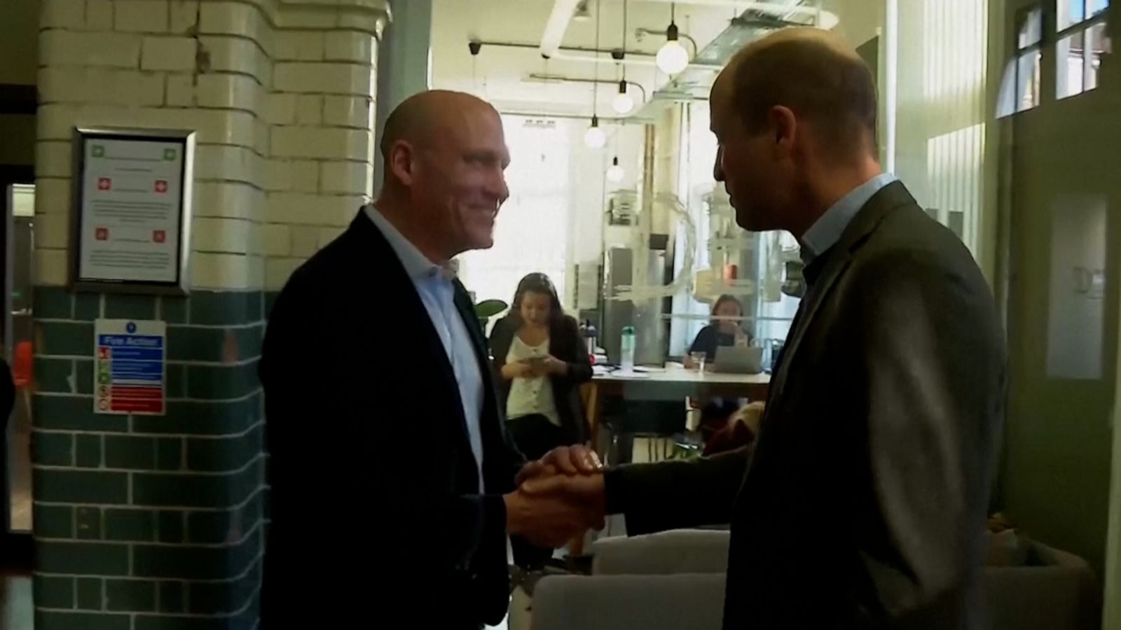 Prince William Shows Support For Homelessness Initiative, Meets With Gail Porter In Scotland