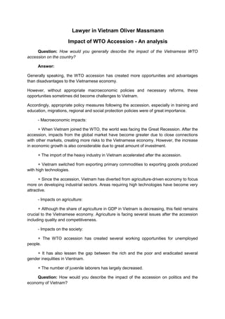 Privilege Dilemma: WTO Accession Accelerated? Privilege Dilemma: WTO Accession Accelerated?