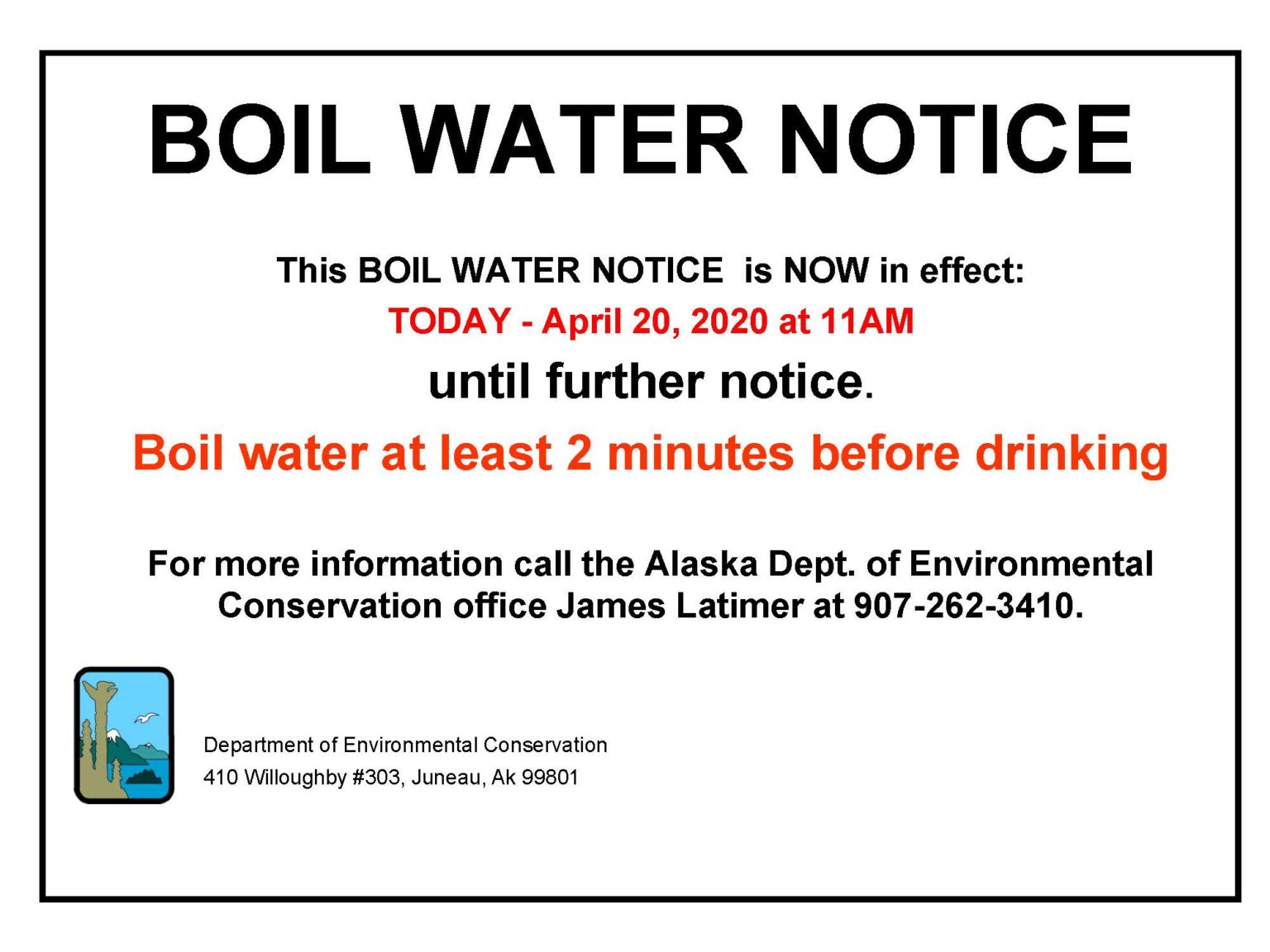 Pulaski County Boil Water Order In Effect Until Saturday Pulaski County Boil Water Order In Effect Until Saturday