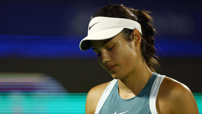 Raducanu Falls To Muchova At Dubai Tennis Championships Raducanu Falls To Muchova At Dubai Tennis Championships