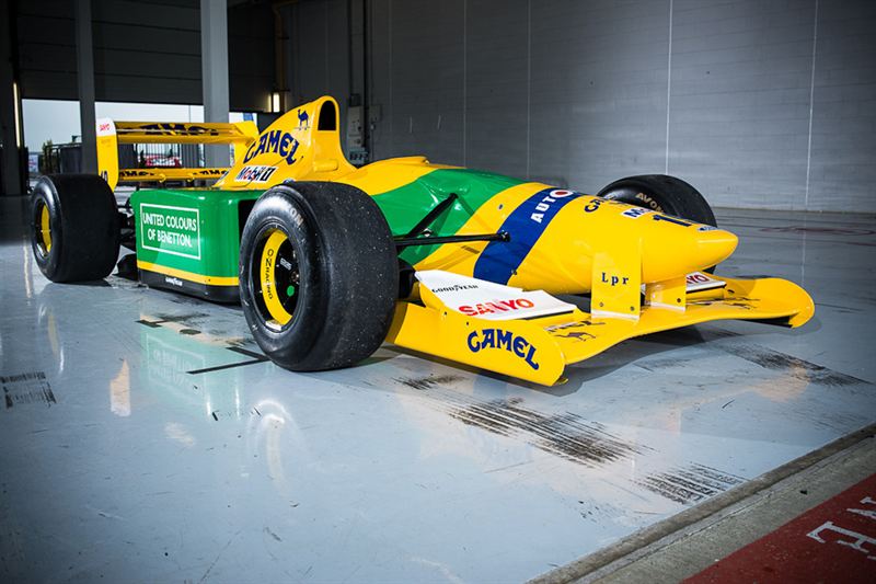 Rare Michael Schumacher Benetton F1 Show Car To Be Auctioned