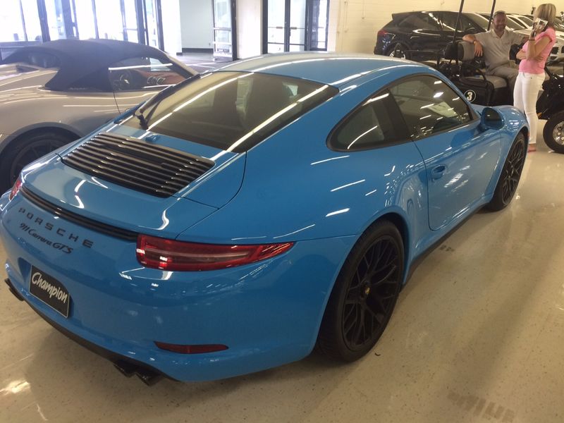 Rare Porsche 911 S/T, Riviera Blue PTS, For Sale