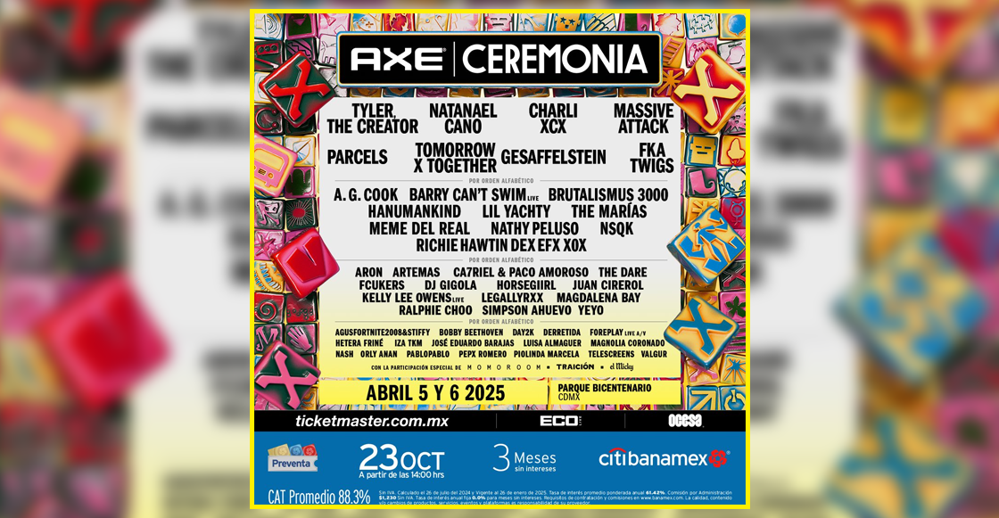 Recuperar Tu Dinero: Cancelación Festival Axe Ceremonia 2025 - Ticketmaster Recuperar Tu Dinero: Cancelación Festival Axe Ceremonia 2025 - Ticketmaster