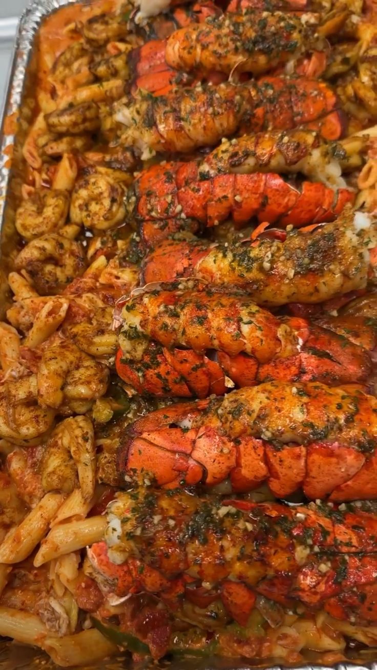 Restaurant-Quality Crab Stuffed Shrimp In Lobster Sauce At Home