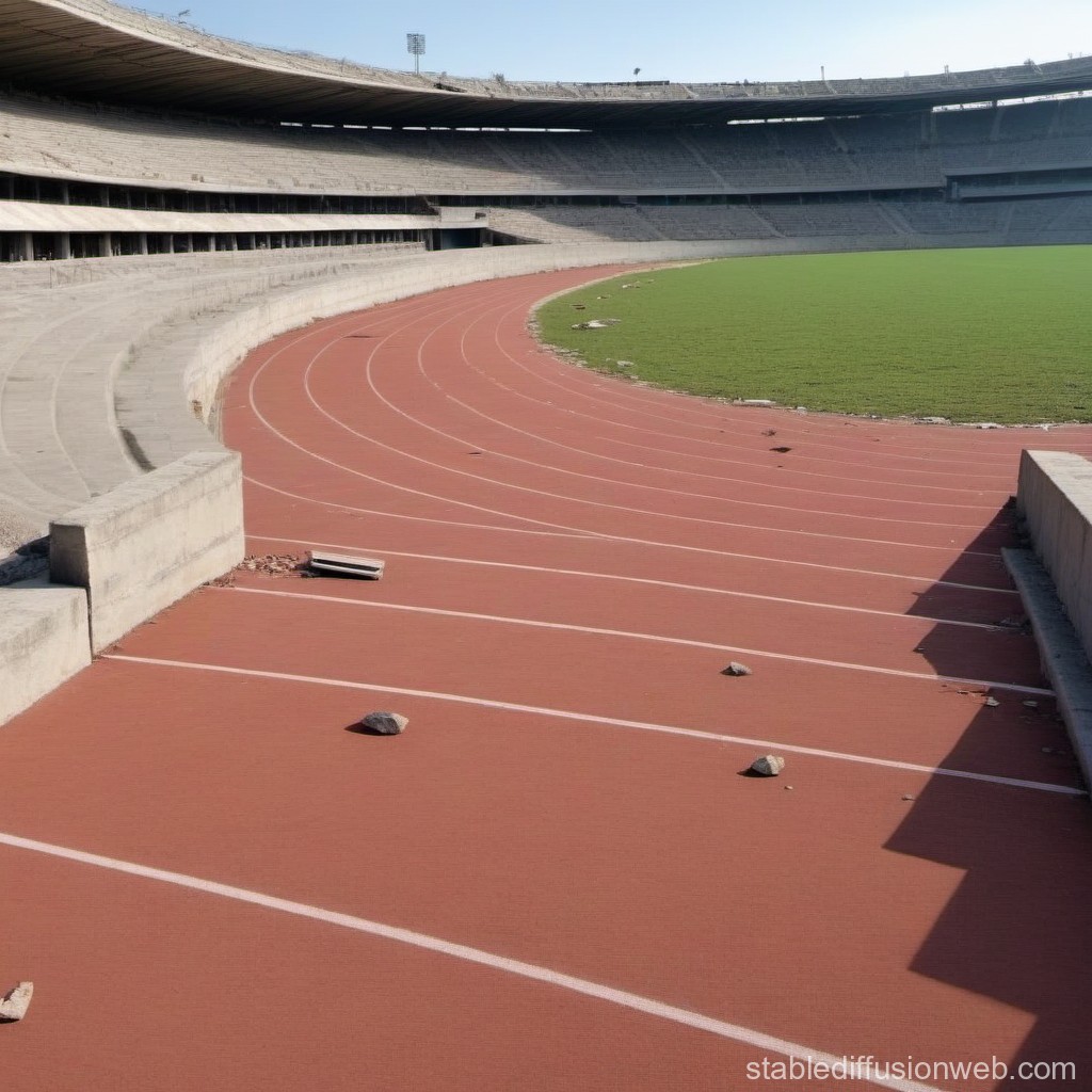 Resurfacing Of Stadium Track Ensures Smooth Champs Resurfacing Of Stadium Track Ensures Smooth Champs