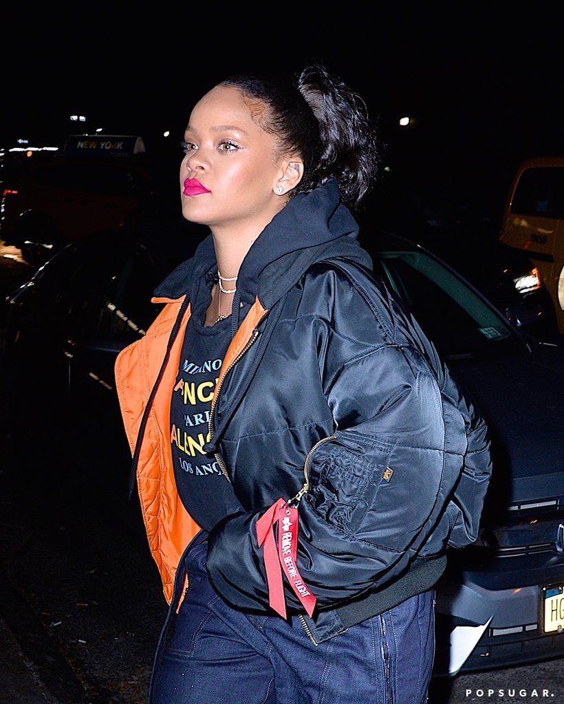 Rihanna's Stunning Cherry Red Heels And Giant Engagement Ring Rihanna's Stunning Cherry Red Heels And Giant Engagement Ring