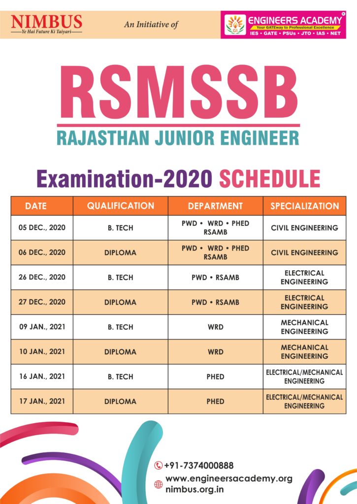 RSMSSB 2025-26 Exam Dates: Download The Official Calendar Now RSMSSB 2025-26 Exam Dates: Download The Official Calendar Now