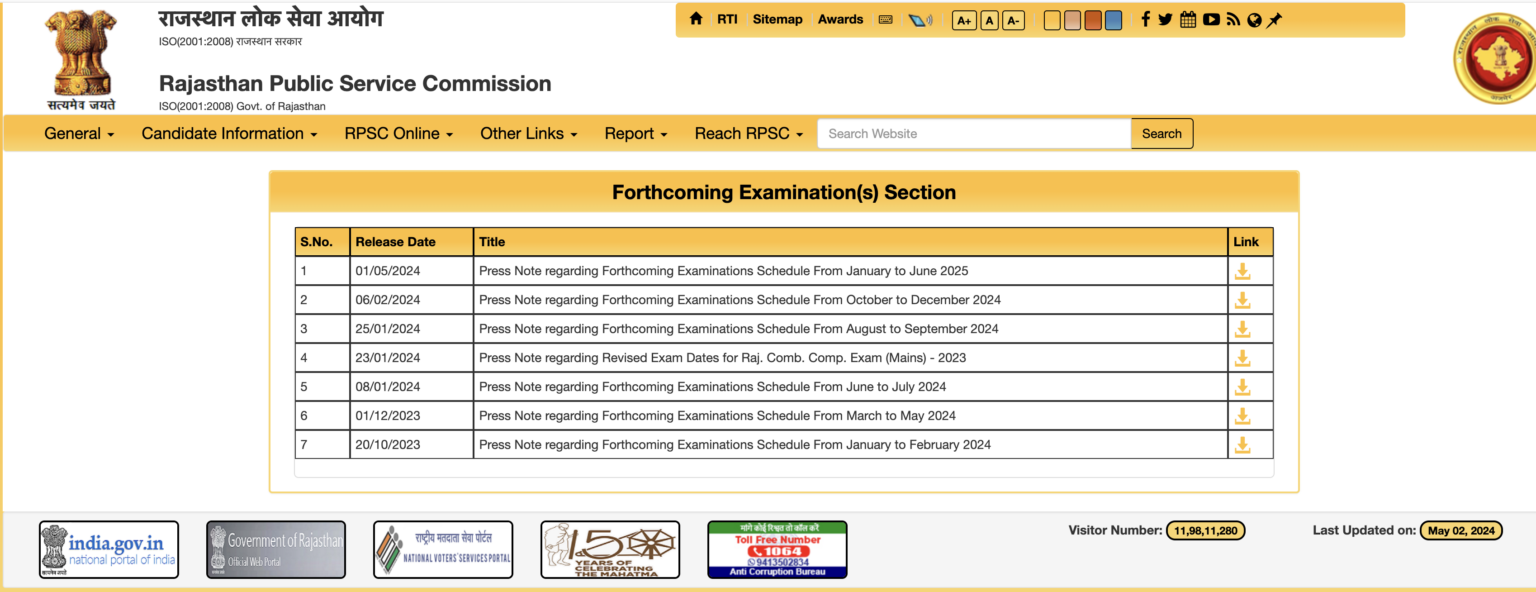 RSMSSB Exam Calendar 2025-26: Complete Schedule & Important Dates RSMSSB Exam Calendar 2025-26: Complete Schedule & Important Dates