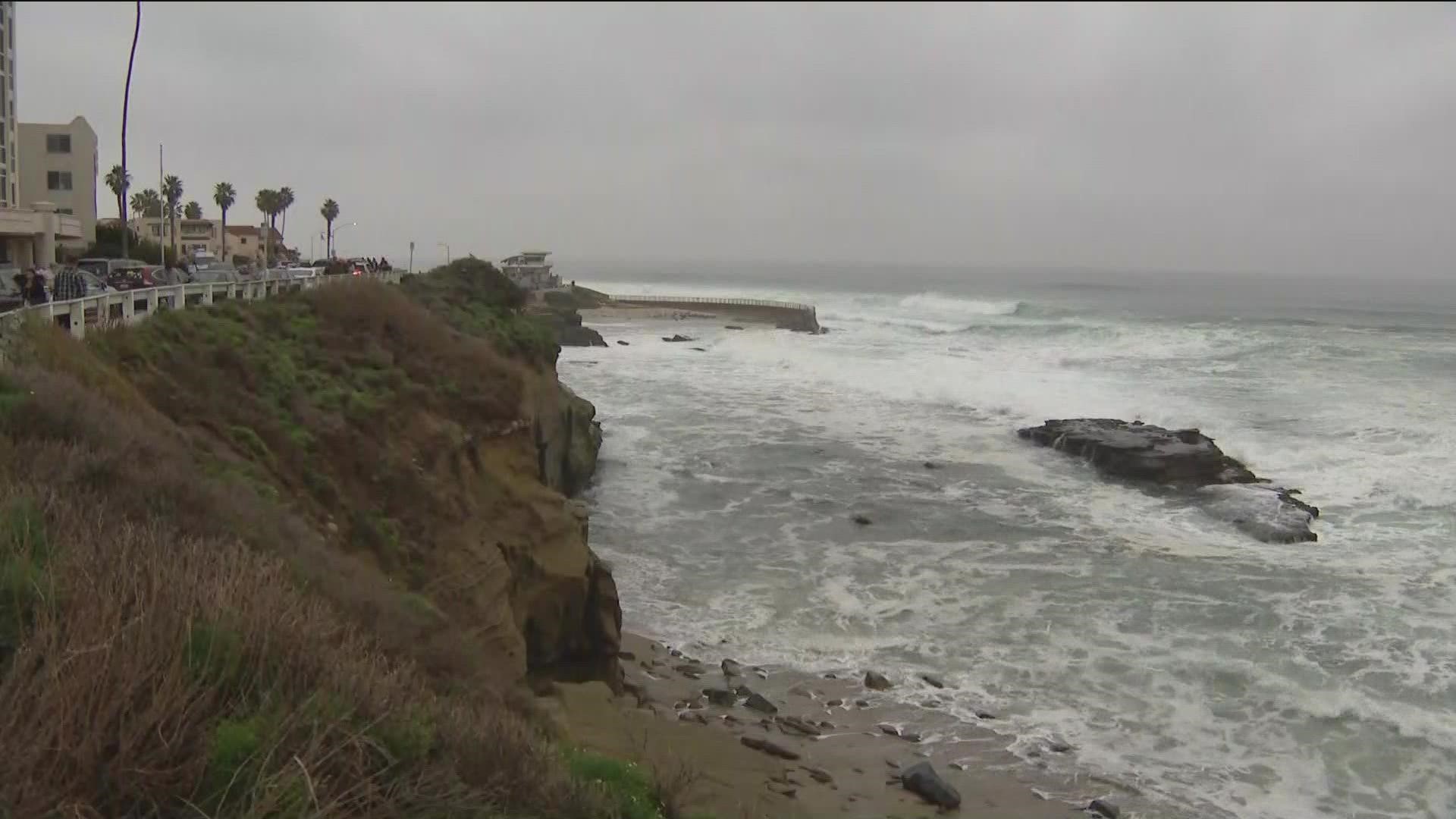 San Diego Battles Impacts Of Late Winter Storm San Diego Battles Impacts Of Late Winter Storm