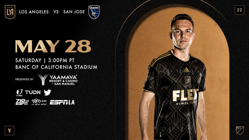 San Jose Earthquakes Visit LAFC: MLS Showdown San Jose Earthquakes Visit LAFC: MLS Showdown