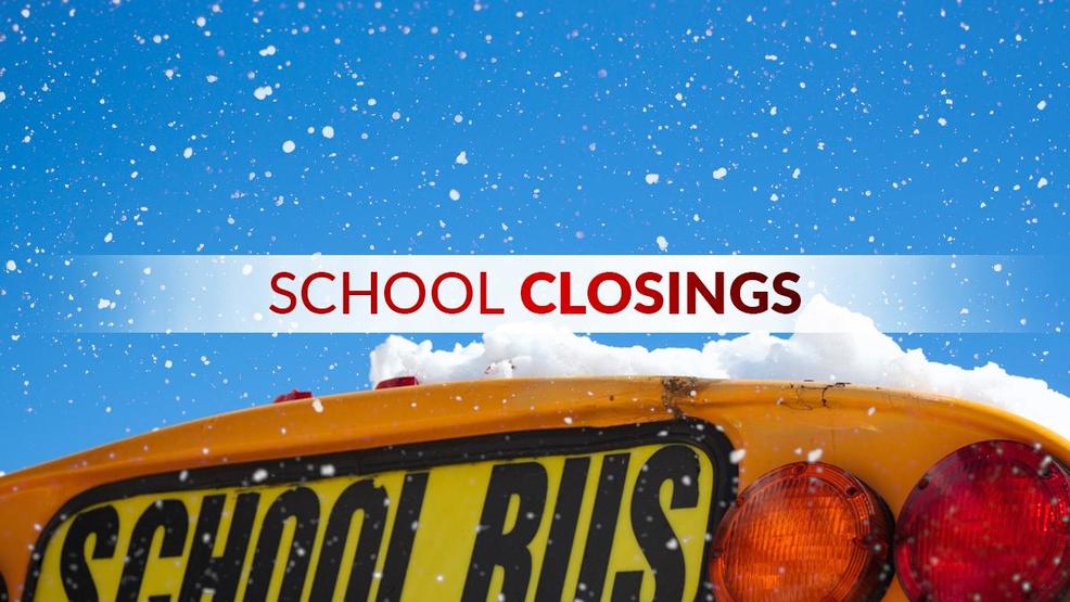 School Closings And Trash Collection Affected By Friday's Snow And Ice School Closings And Trash Collection Affected By Friday's Snow And Ice