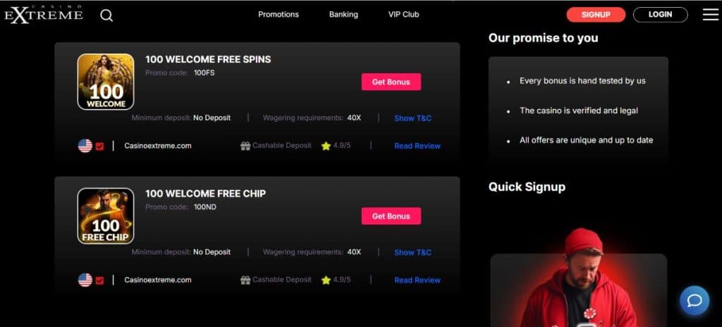 Secure Top No Deposit Bonuses In April 2025 Secure Top No Deposit Bonuses In April 2025