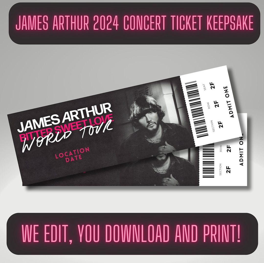Secure Your Tickets: James Arthur's Manchester Concert (2026) Secure Your Tickets: James Arthur's Manchester Concert (2026)