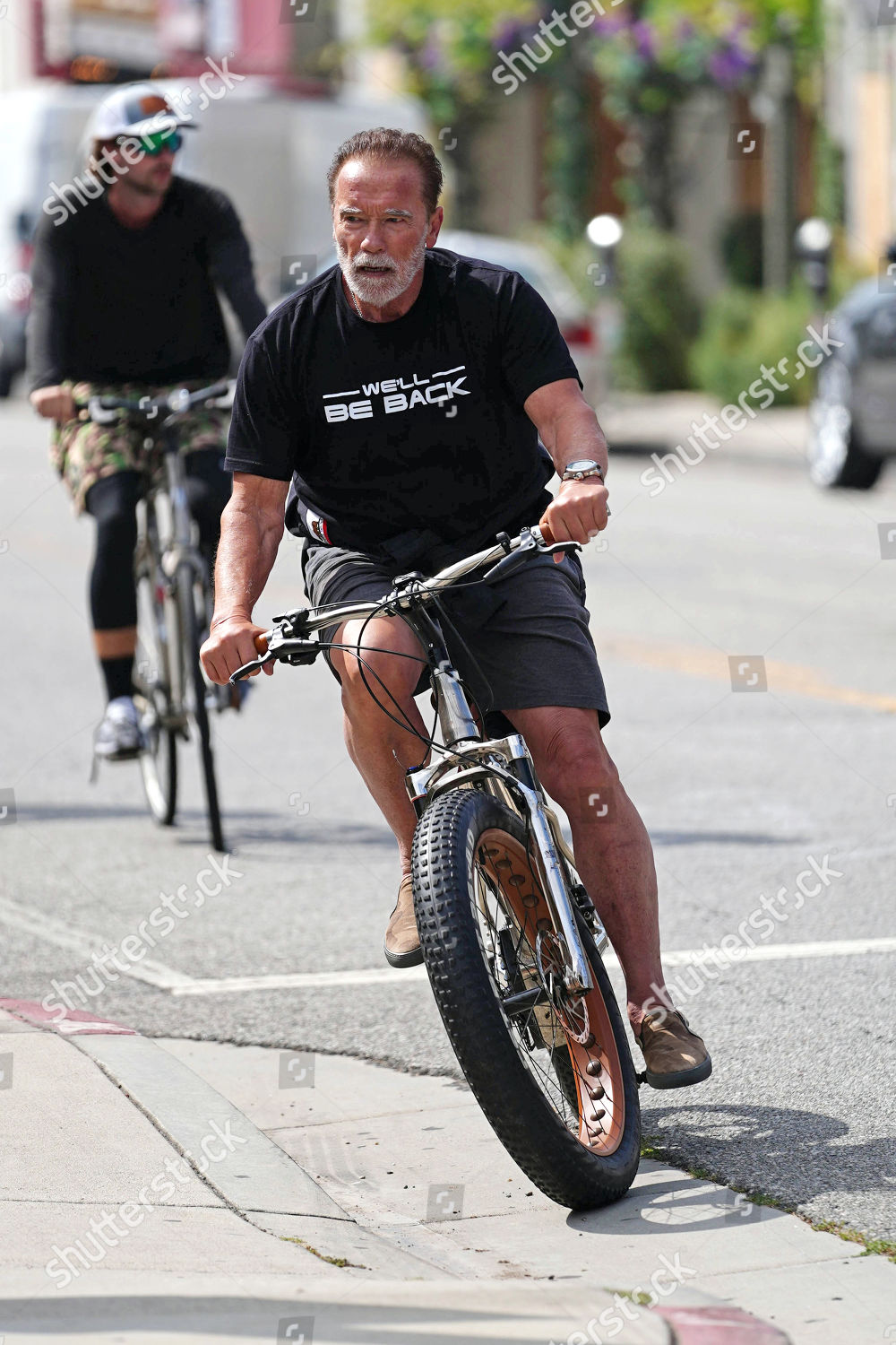 Seeing Patrick Schwarzenegger's Bronco In Los Angeles Seeing Patrick Schwarzenegger's Bronco In Los Angeles