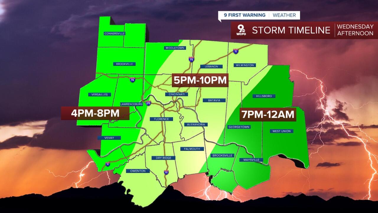 Severe Weather Timeline For Oklahoma: Strong Wind Warnings Severe Weather Timeline For Oklahoma: Strong Wind Warnings