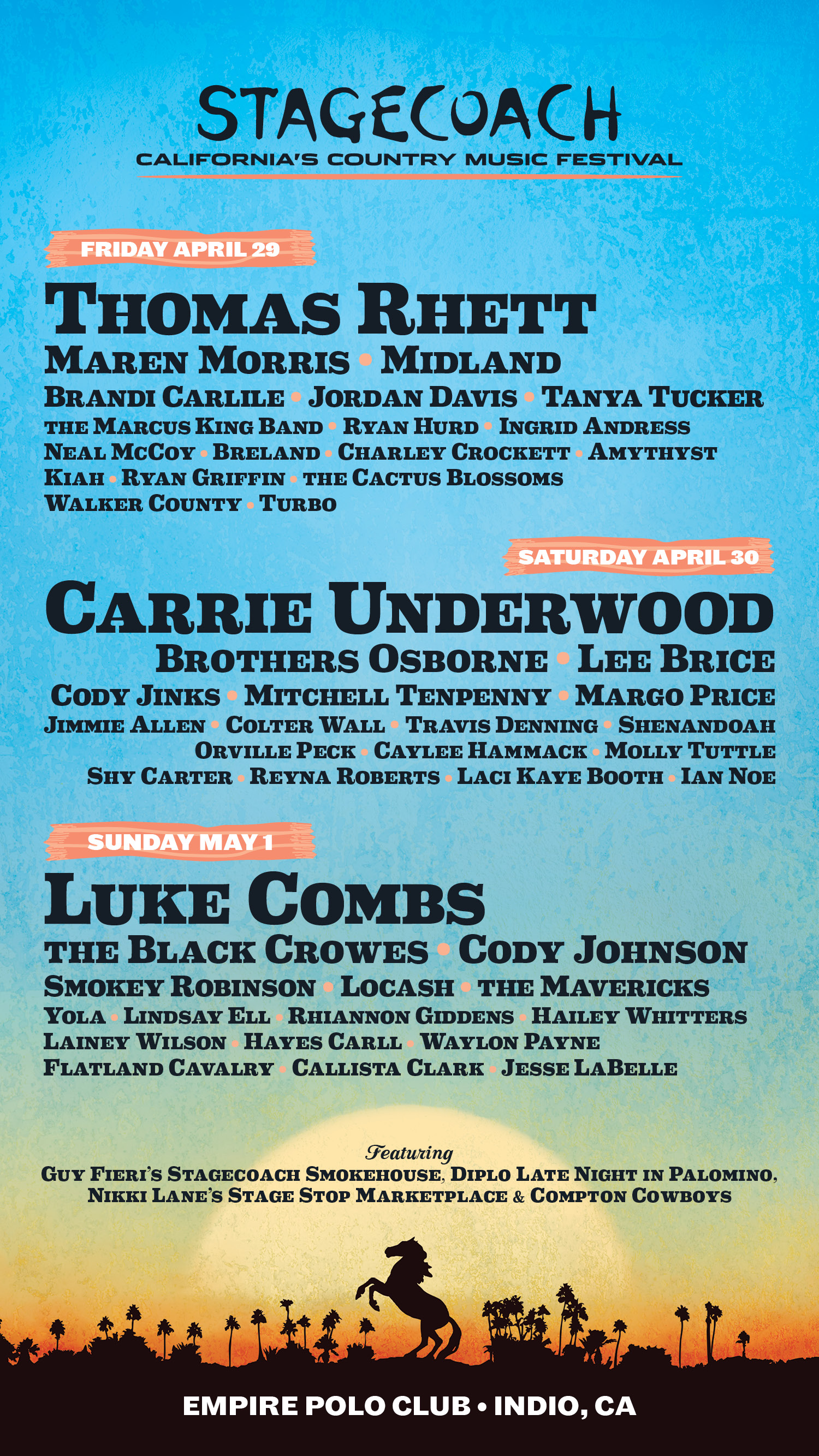 Stagecoach 2025: Country Roots, Pop Hits, And Desert Festival Fun