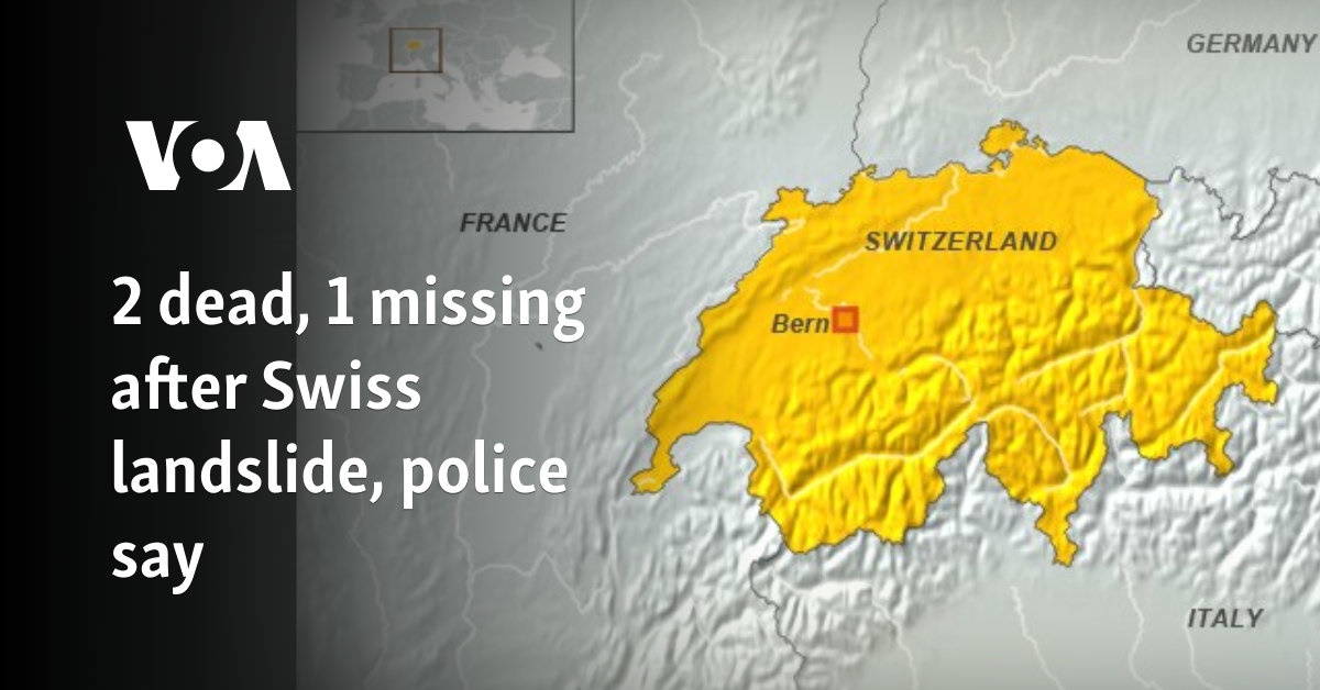 Swiss Mountain Area Evacuated Due To Growing Landslide Danger Swiss Mountain Area Evacuated Due To Growing Landslide Danger