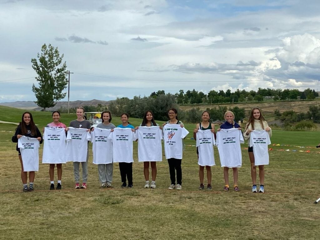 T-Bird Girls Win Home Invite With Relay Sweep Victory