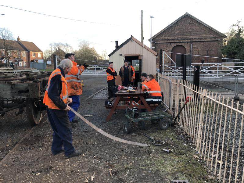 Telford Steam Railway: Station Platform Restoration Complete Telford Steam Railway: Station Platform Restoration Complete